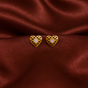 Daily Wear Heart Shaped Earrings