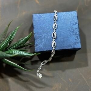 Elegant Silver Breeze Bracelet