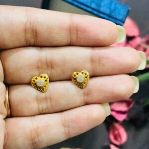 Daily Wear Heart Shaped Earrings