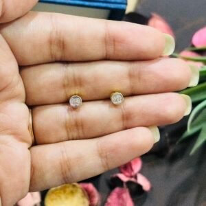 Everyday Gold Stud Earrings (Large)