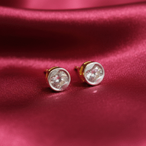 Everyday Gold Stud Earrings (Large)