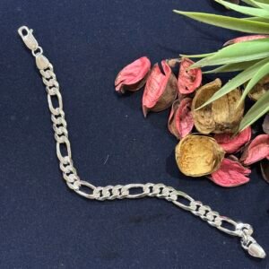 Minimal Design Silver Bracelet for Men