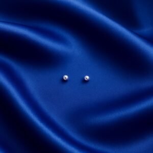 Silver Ball Studs - 5mm