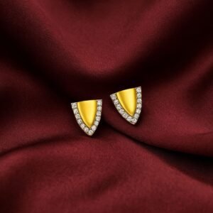 Silent Shine Gold Earrings