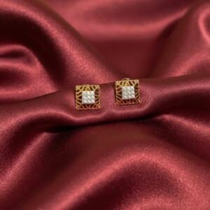 Graceful Gold Design Earrings