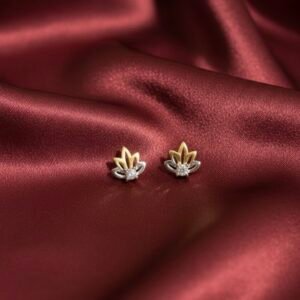 Sunbeam Petal Gold Earrings