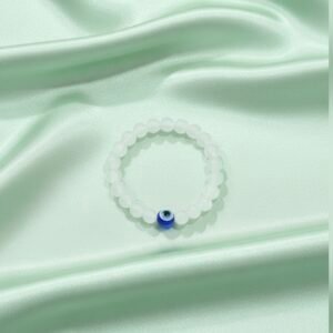 Pure Harmony White Bead Bracelet