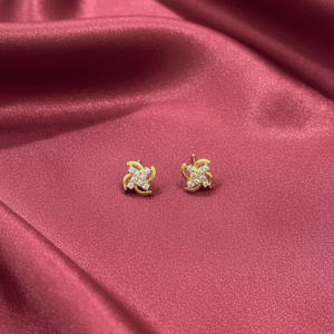 Delicate Air Gold Earrings