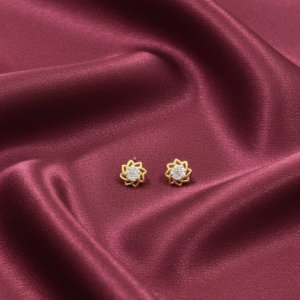 Cloud Light Gold Earrings