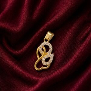 Precious Swan Gold Locket
