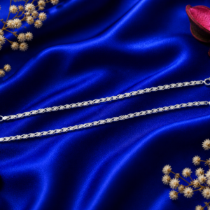 Classic Women Silver Anklet