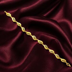 Golden Leaf Glow Bracelet