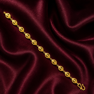 Regal Charm Gold Bracelet